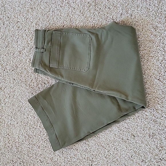 Everlane Olive Wide-Leg Pants - Picture 4 of 8
